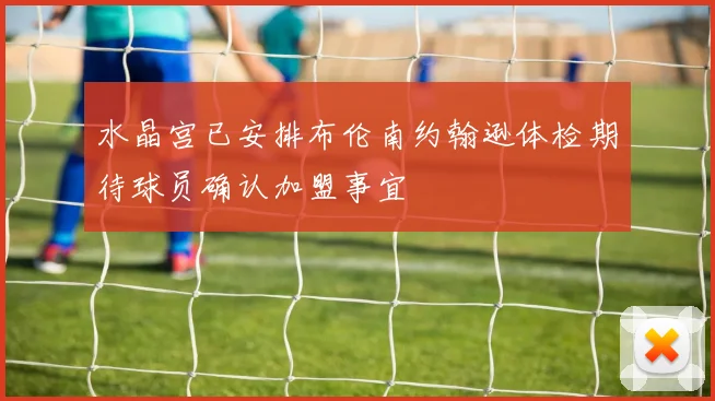 水晶宫已安排布伦南约翰逊体检期待球员确认加盟事宜