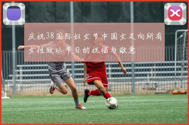 庆祝38国际妇女节中国女足向所有女性致以节日的祝福与敬意