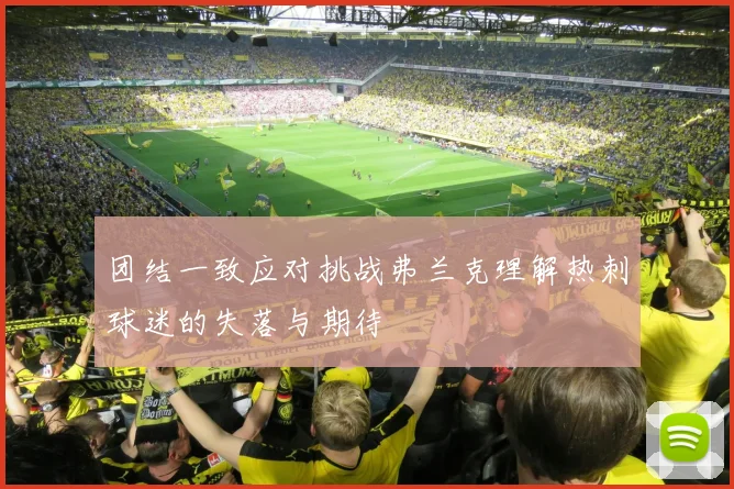 团结一致应对挑战弗兰克理解热刺球迷的失落与期待